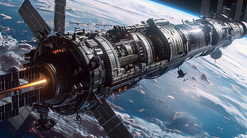 Orbital Majesty: Space Station Over Earth, International Space Station, earth HD wallpaper