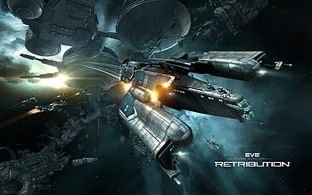 Retribution, EVE Online HD wallpaper