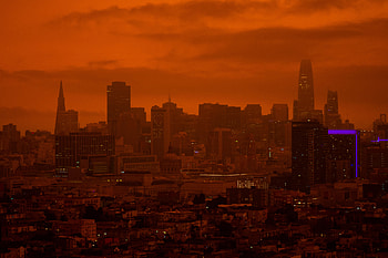 Cities, Architecture, City, Building, Skyscrapers, Evening HD wallpaper