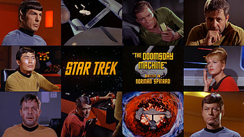 Star Trek Season Two - The Doomsday Machine, Original Trek, The Doomsday Machine, Planet Killer, Star Trek, Star Trek Season Two, William Windom, TOS, Captain Kirk, Matt Decker, Starship Constellation, Starship Enterprise HD wallpaper