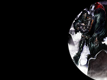 Death, fantasy, dark, warrior HD wallpaper