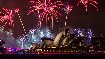 Sydney Opera House, , Architecture, Fireworks, Sydney HD wallpaper