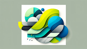 Vibrant Abstract Waves - Ultra, Abstract, graphic design, vibrant colors, geometric shapes HD wallpaper