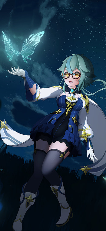 Sucrose, Genshin impact HD phone wallpaper