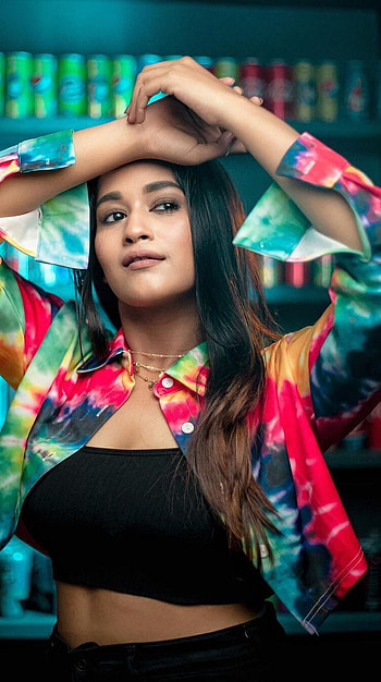 KAAVYA ARIVUMANI, tamil actress HD phone wallpaper