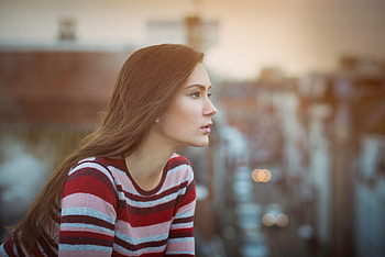 Women Outdoors Long Hair Cityscape, girls, women, outdoors, model HD wallpaper