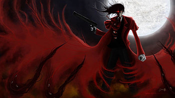 Hellsing, Anime , Dark leadership, Gothic HD wallpaper
