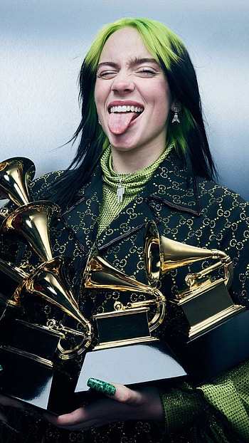 Billie Eilish, Grammy 2020, Ultra mobile , Celebrity style HD phone wallpaper