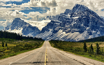 Icefields Parkway, Banff National Park HD wallpaper