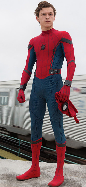 Tom Holland, Spider-Man franchise, Homecoming hero, Movie magic HD phone wallpaper