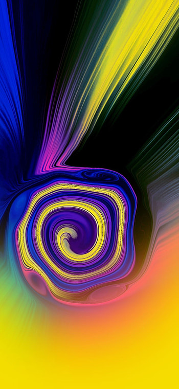 Amoled liquid gradient, Graphic , Abstract art, Eye-catching design HD phone wallpaper