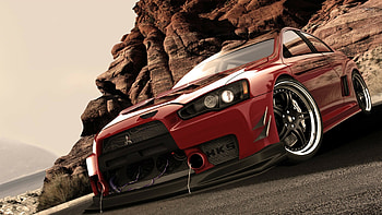 Mitsubishi Lancer Evolution X, Motorsport champion, Thrilling track performance, Unmatched aerodynamics HD wallpaper