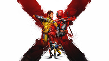Deadpool And Wolverine Worlds Collide, deadpool-and-wolverine, deadpool-3, wolverine, deadpool, superheroes, artwork, digital-art HD wallpaper
