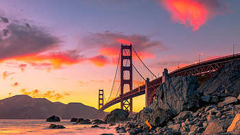 Golden Gate Bridge, USA HD wallpaper