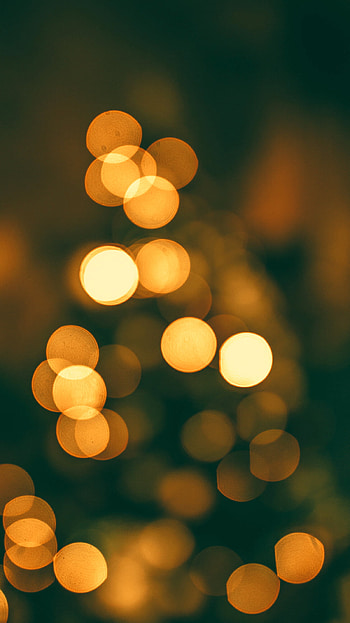 Gold lights, Light , Luminous ambiance, Glowing beauty HD phone wallpaper
