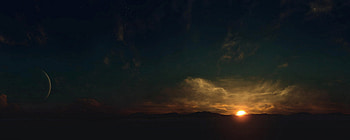 Landscape, Sunset HD wallpaper