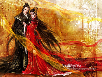 Oriental, couples, girl, man HD wallpaper