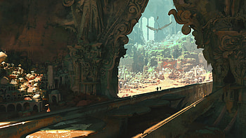 Epic Fantasy Cityscape : A World Beyond Imagination, fantasy, city, fantasy city HD wallpaper