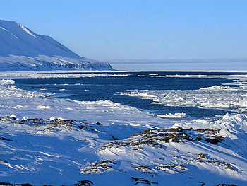 Nature, Mountains, Ice, Snow, Ocean HD wallpaper