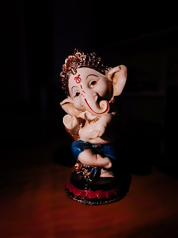 Baby Ganesha, lord, statue, ganesh, god, pillayar HD phone wallpaper