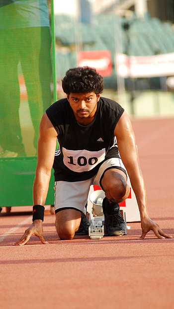 Vijay, azhagiya tamizh magan, tamil movie HD phone wallpaper