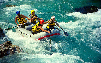 Ski Sparren mountain, Rafting monitor , Nature's wonder, Stunning visuals HD wallpaper