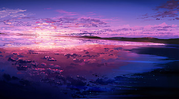 Sea Sky Clouds Illustration , sea, sky, clouds, illustration, artist, artwork, digital-art HD wallpaper