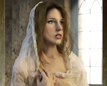 Alone, , sad, girl, cg HD wallpaper
