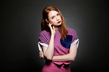 Karen Gillan, pretty actress, 2018 HD wallpaper