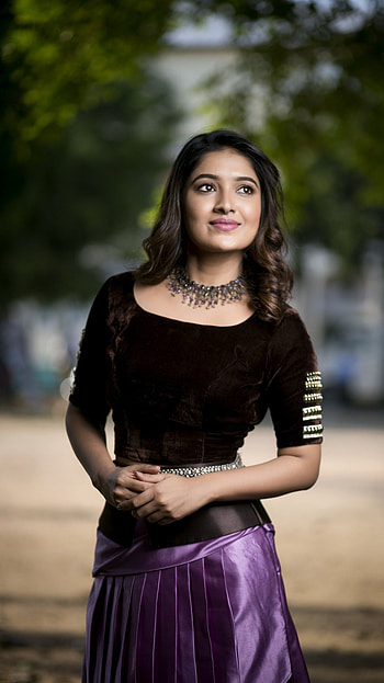 Vani Bojan, tamil actress, beautiful HD phone wallpaper
