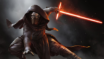 KYLO REN & Background . HD wallpaper