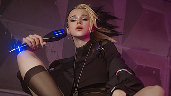 Akali Kda Girl Cosplay , kda, akali-league-of-legends, league-of-legends, games, cosplay HD wallpaper