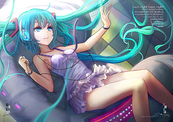 Hatsune Miku, Anime, Vocaloid HD wallpaper