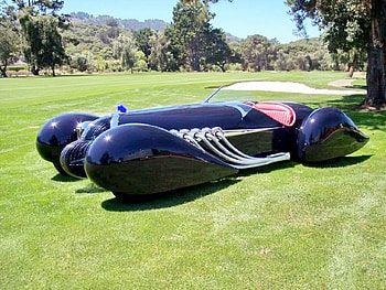 1930 Blastolene B-702 Handmade Roadster, art deco, vintage, concept, car, style HD wallpaper