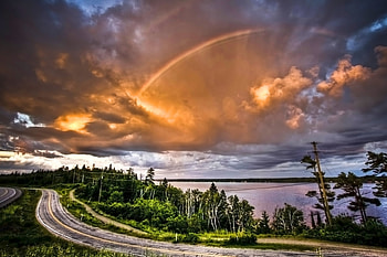 COLORED CLOUDS, clouds, colored, sky, nature HD wallpaper