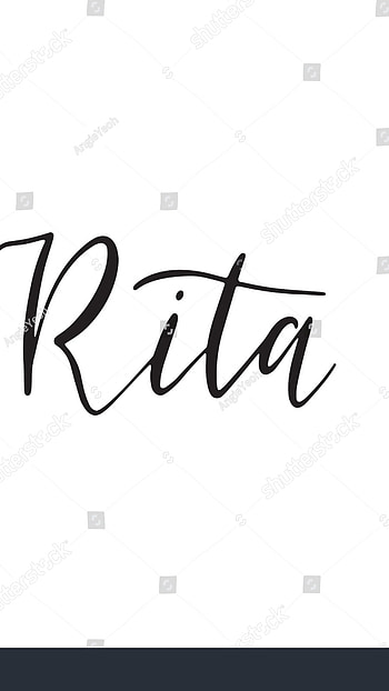 R Name, Rita, simple HD phone wallpaper