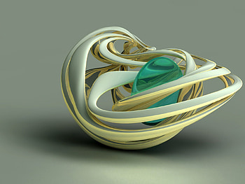 3D, Model, Three-Dimensional Figurine HD wallpaper