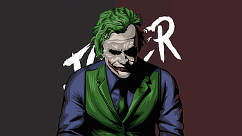 Joker Meaningless Life , joker, superheroes, artist, artwork, digital-art, minimalism, minimalist, behance HD wallpaper