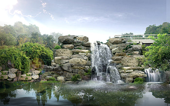 falls HD wallpaper
