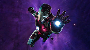 Iron Man Powerful Weapon , iron-man, superheroes, artist, artwork, digital-art HD wallpaper