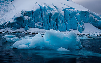 Melting glacier, Nature , Climate change, Natural phenomena HD wallpaper