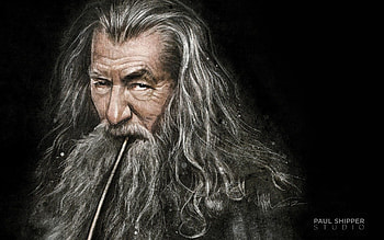 Gandalf, The Hobbit, Digital , Lord of the Rings HD wallpaper