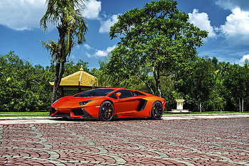 Lamborghini, Cars, Side View, Aventador-V, Lp 740-4 HD wallpaper