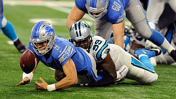 Detroit Lions vs Carolina Panthers, Matthew Stafford HD wallpaper