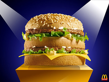 McDonald's Big Mac, food, hungry HD wallpaper