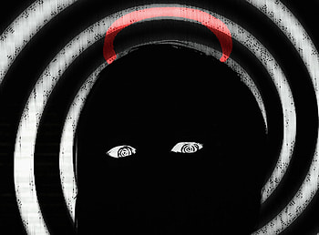 Makima's Hypnotic Eyes — Chainsaw Man Quad Horror, manga, Chainsaw Man, Makima (Chainsaw Man), Anime Eyes, horror HD wallpaper