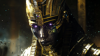 Majestic Pharaoh: Ultra of Ancient Egypt, egyptian, Pharaoh, Ancient, gold, Sci Fi HD wallpaper