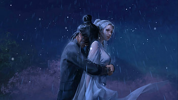 Dont Leave Me, love, couple, artist, artwork, digital-art HD wallpaper