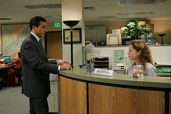 Pam and Michael, The Office HD wallpaper