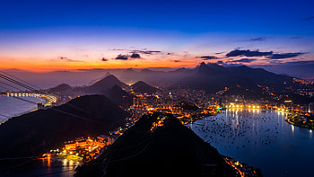 Greetings from Rio de Janeiro HD wallpaper